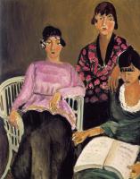 Matisse, Henri Emile Benoit - the three sisters